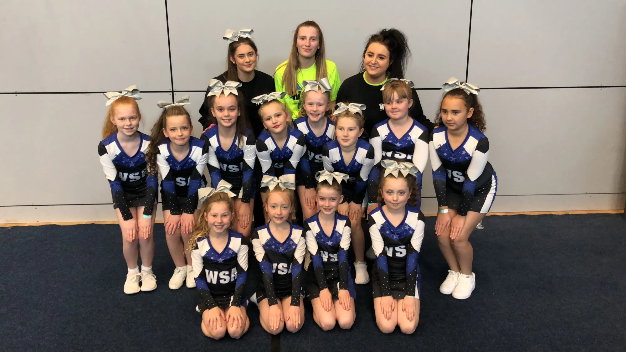 Wild Spirit Allstars athletes together