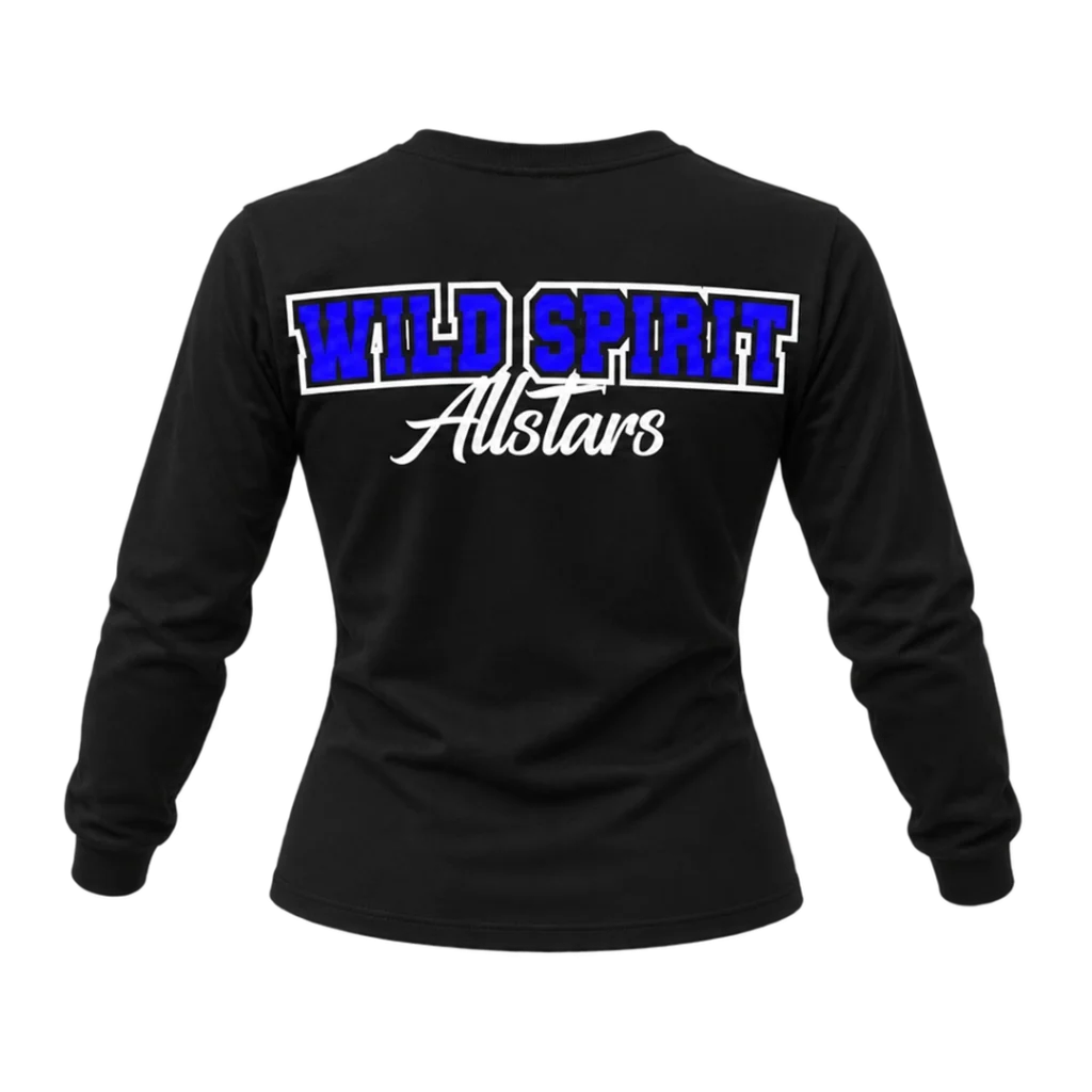Personalised Glitter Spirit Jersey — view 2